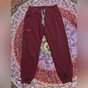 FIGS Technical Collection Jogger Pants Womens Small Scrub Pocket Medical Nursing